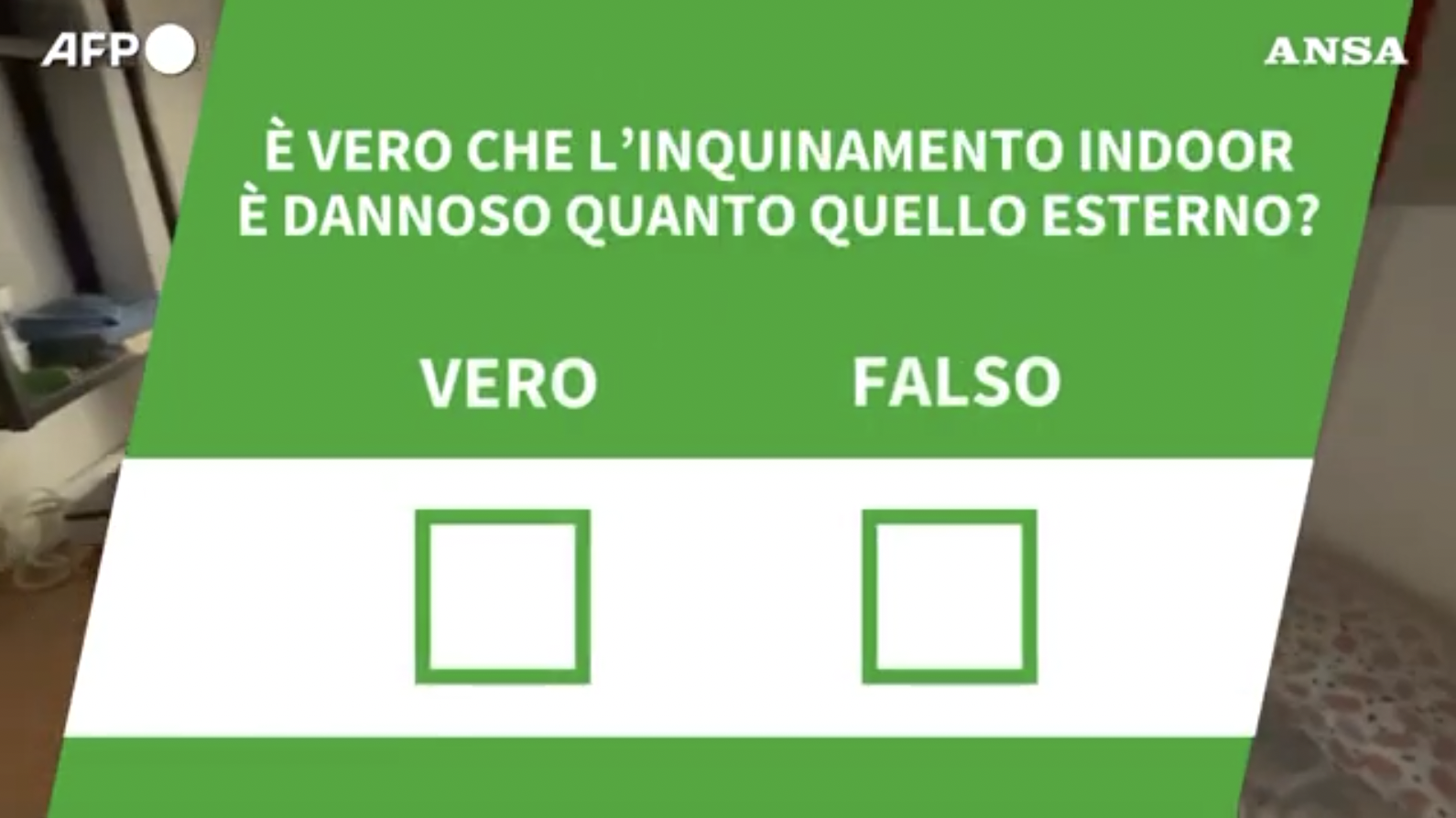 inquinamento indoor